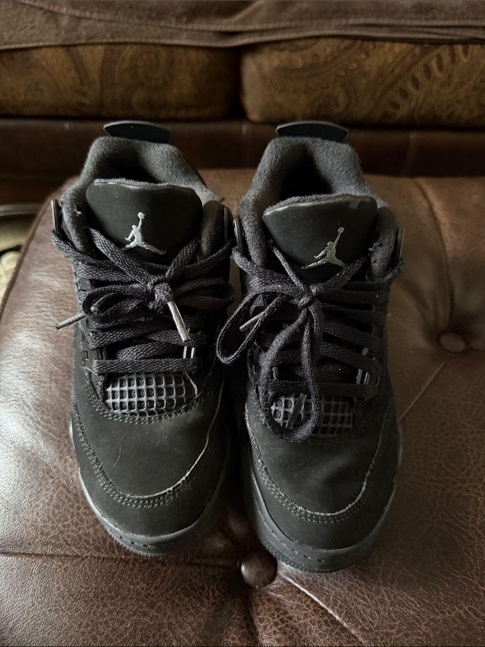 Jordan Men's Black Jumpman Athletic Sneakers